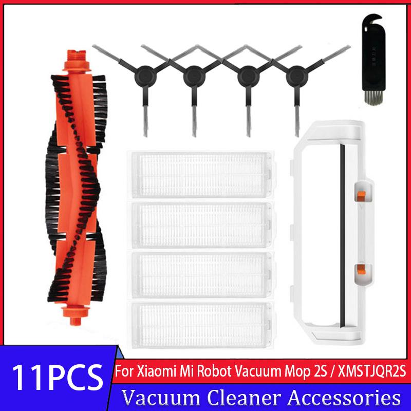 Main Side Brush Hepa Filter Mop Rag For Xiaomi Mi Robot Vacuum Mop 2S / Mop P / Mop Pro / XMSTJQR2S / STYTJ02YM Replacement Part