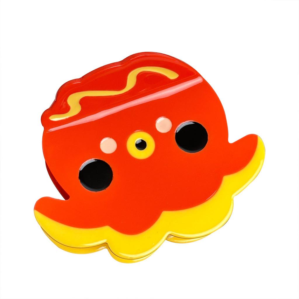 And Sweet Charming Sushi Hair Claw Colorful Acetate Clip Handcrafted For Girls Stylish