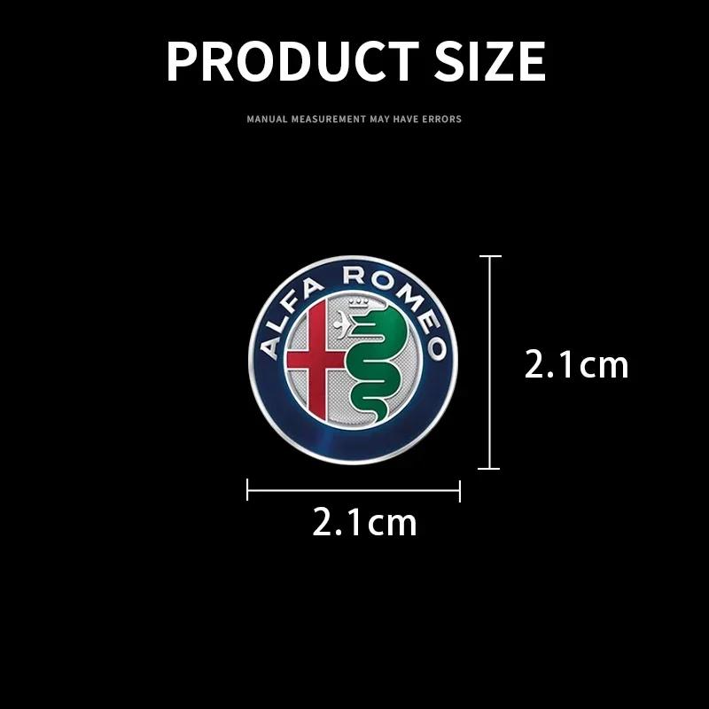 Autoaufkleber Für Alfa Romeo 1/2/5/10 Stück Auto Styling Embleme Aufkleber Innendekoration Aufkleber Für Alfa Romeo Giulia Stelvio Giu