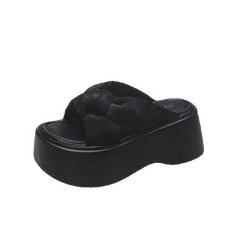 High-heeled Women's New Style Platform Sandals with Soft Soles, Beach Shoes