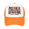 Ghana National Team  Sun Hats  Yk Cute Unisex Adult Mesh Trucker Hat Wholesale Custom Logo Hunting Camping Baseball Caps Gift