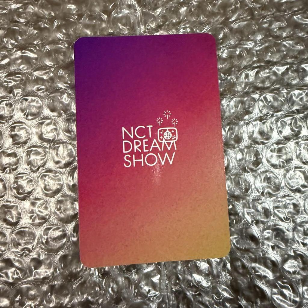 [USED] Dreamshot Haechan Trading Card NCTDREAM 2018 Seoul Entrance Trading Card