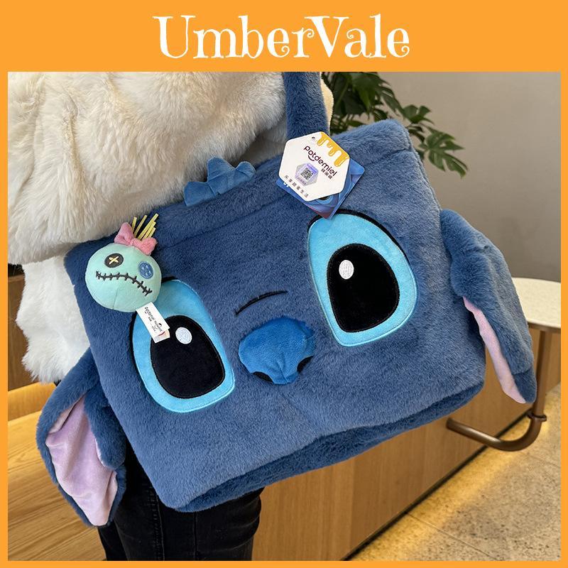 Genuine Stitch Plush Bag Cute Large Capacity Woody Autumn And Winter Plush Shoulder Bag Sullivan Tote Bag Book
