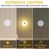 USB Charging Smart Sensor Lamp LED Human Body Induction Night Light Bedside Bedroom Home Corridor Lighting 8 LEDs Mini Wall Lamp