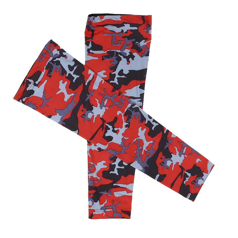 Summer Anti-uv Sun Protection Leg Sleeves Cycling Leg Warmer Anti-Slip Sports Protection Sleeves Breathable