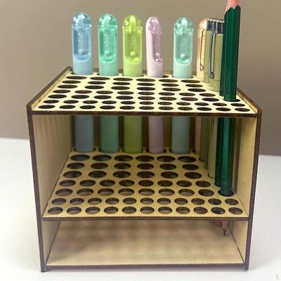 Pen Display Stand Watercolor Paint Brush Holder Multifunctional Decor Organizer
