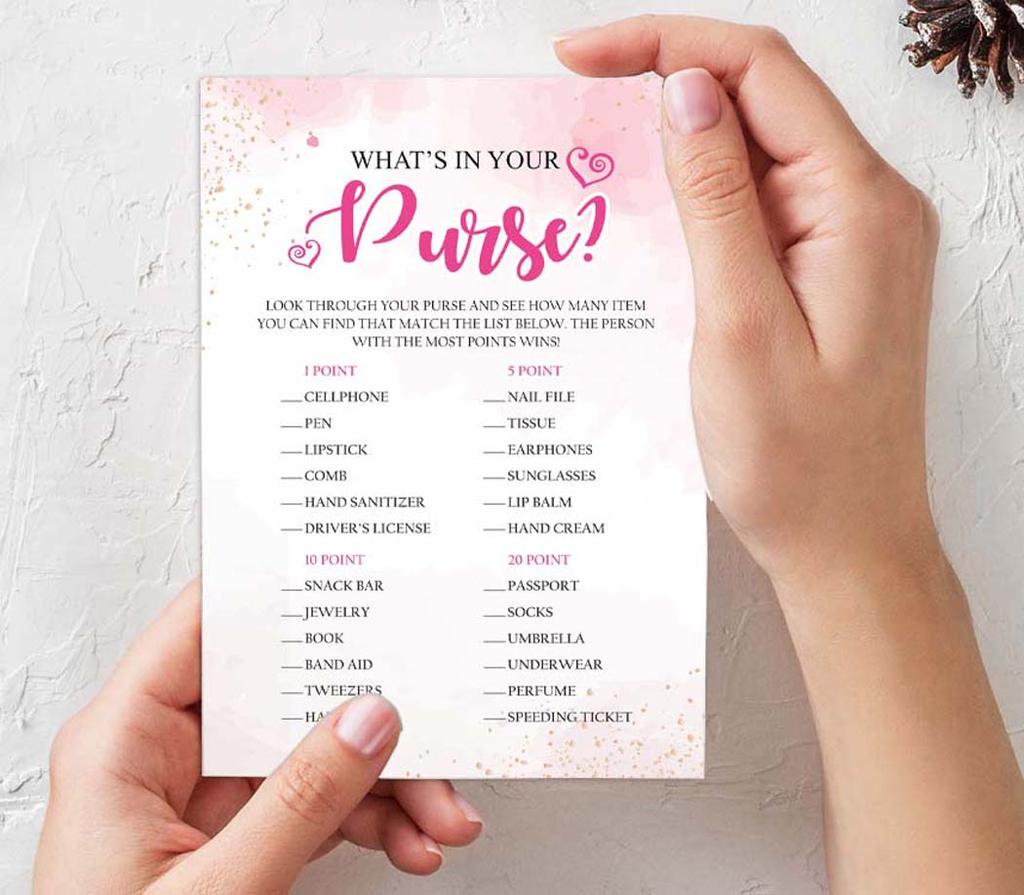 Inkdotpot Bachelorette Party Games Set Bundle Of 4(50 Sheets Each) W Miss To Mrs Gold Banner Watercolor Splash Fun Bridal Shower Games