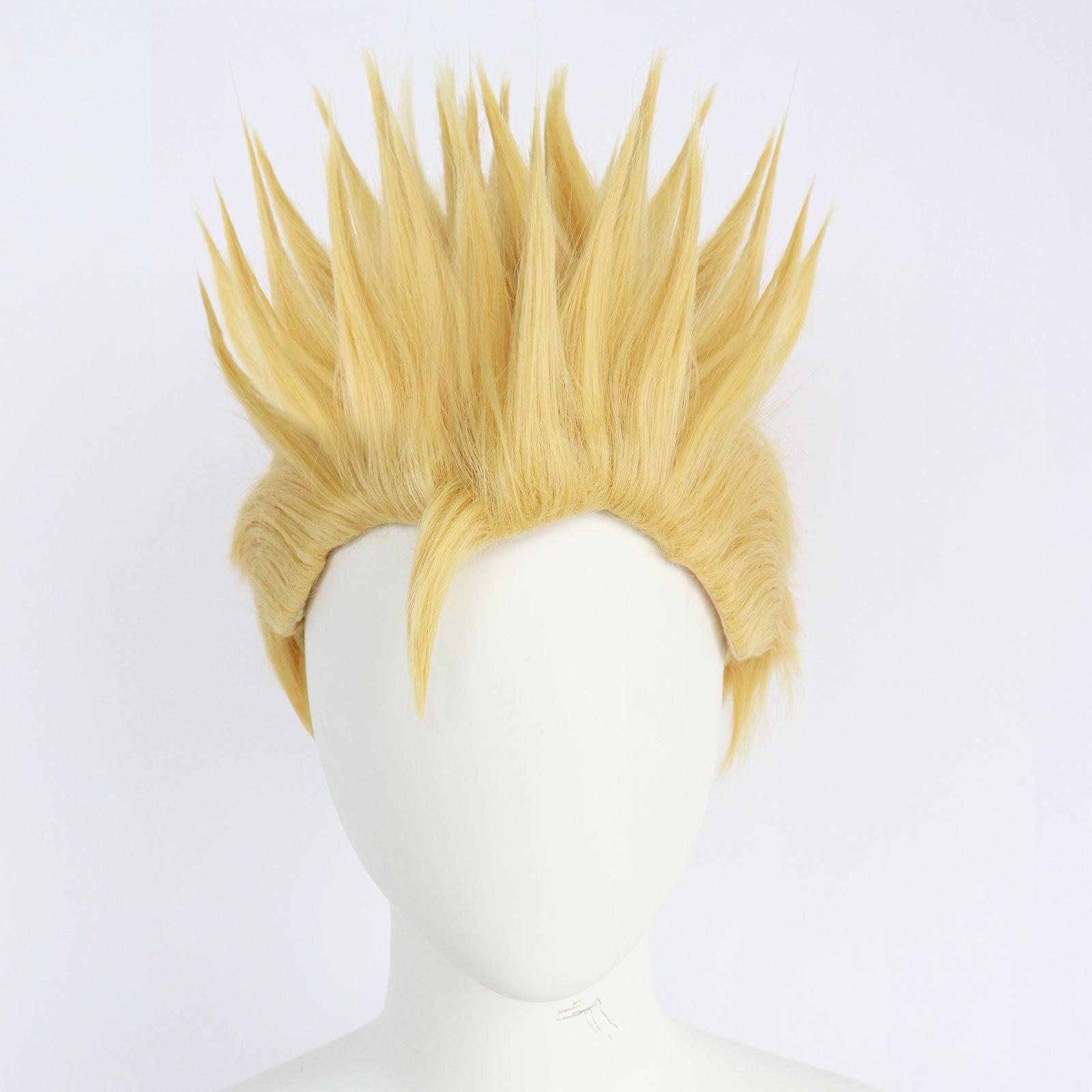 

Аниме My Hero Academia Mirio Toogata Million Косплей Парик Boku No Hero Academia Золотые парики из синтетических волос One Size жёлтый