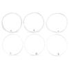 6Pcs .028-.043 Classical Strings Replacement Folk Guitar Nylon Strings 6-String Guitar Strings Perfect Intonation