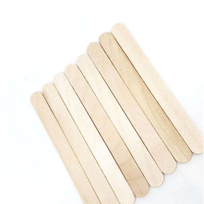 Holz-Eisstiele für DIY-Projekte, Basteln und Modellbau
