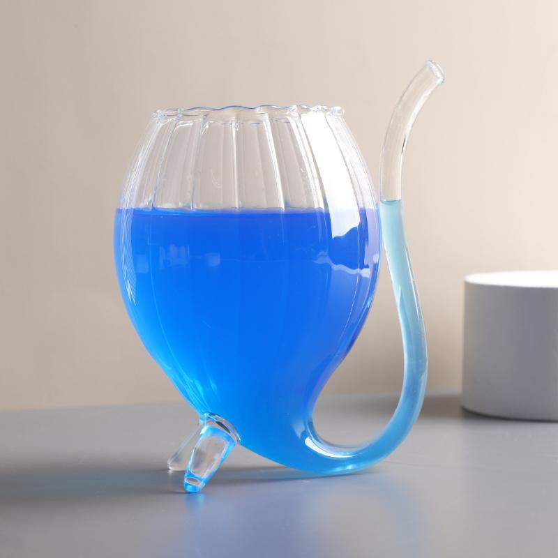 Molecular Gastronomy Transparent Cocktail Glass Drink Cup Funny Champagne Cup Juices Creative Goblet Home