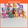 My Little Pony Twilight Sparkle Pinkie Pie Cartoon Character Model Ornament Set