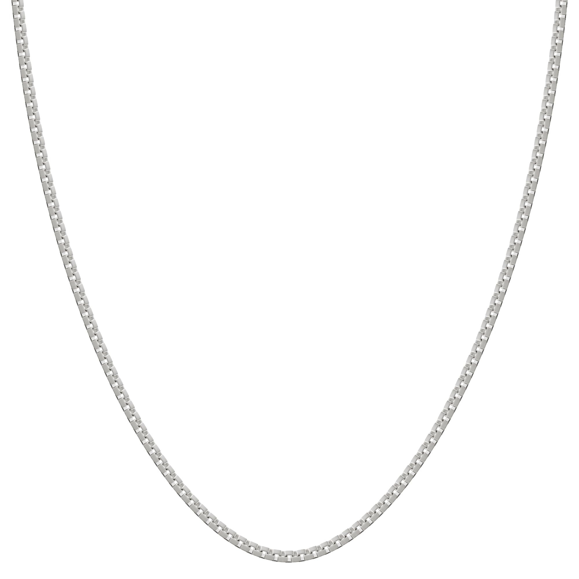 

Серебряное колье-цепочка Венецианская из серебра 925 пробы для мужчин и простой дизайн [Shinjuku Kura] Цепочка, прибл.. Ширина 1,8 мм, 40-80 см (70см) Длинный, Женский,