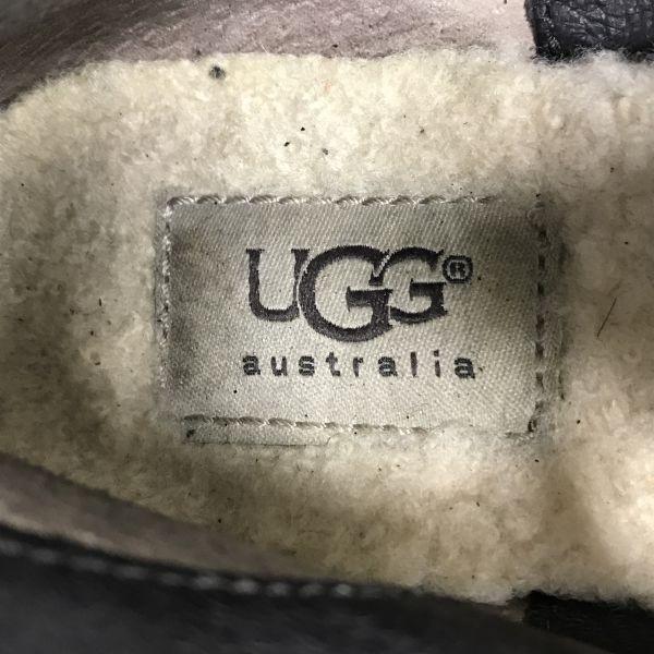 UGG Chukka Short Boots US6.5 23.5 Brown Side Zip Mouton Crepe Desert Boots(USED)