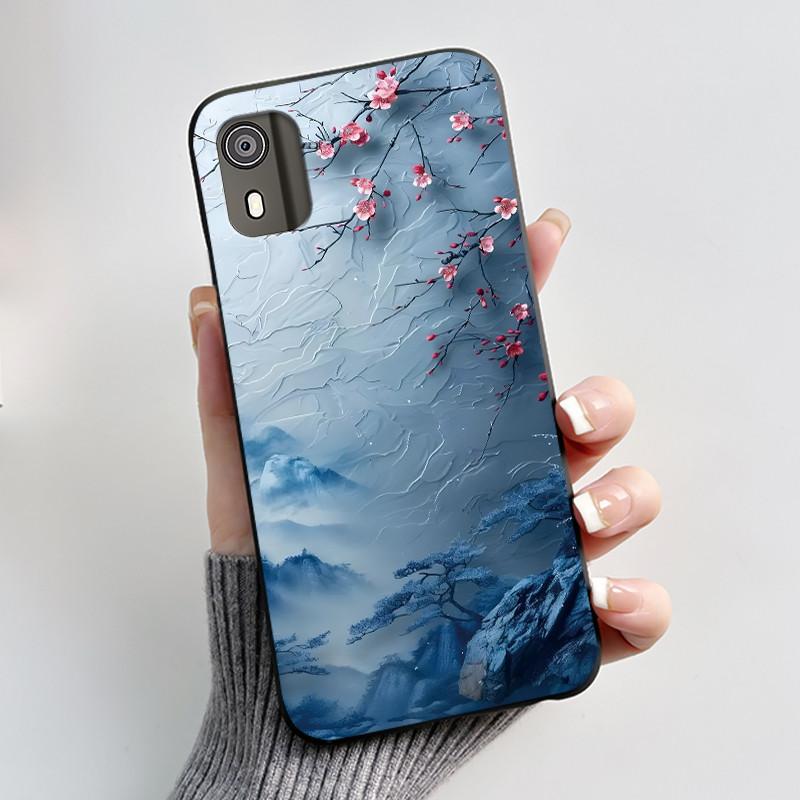 Cute Case For Nokia C02 (TA-1522) / C2 2nd Edition Funda Capa Printing Shell Protective Cover Soft Silicone Cartoon Phone Casing