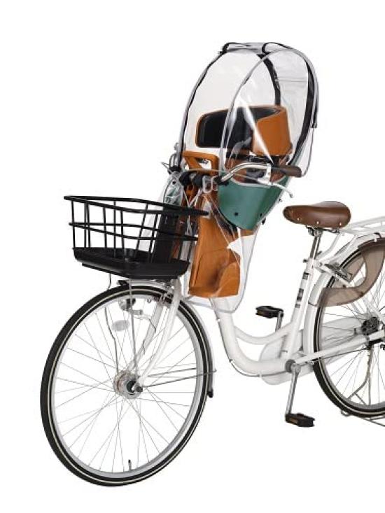 OGK Giken Bicycle Child Seat Accessories Cover for Front Child Seats with Green RCF-009 (Rain Headrests)