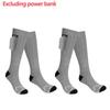 Unisex Electric Heated Socks Rechargable Electric Sock for Winter Skiing Cycling Winter Warm Heating Thermal Stockings