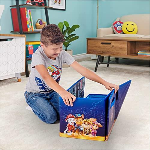 Paw Patrol The Movie True Adventure City Movie Play Mat, 11.5" X 11.5" with Two Exclusive Vehicles, Storage Box, and Tidying Set (061190)
