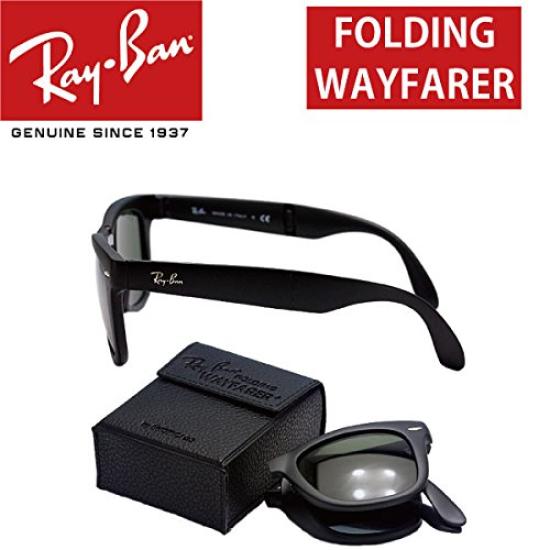 Authentic Wayfarer Folding Sunglasses Ray-Ban RB4105-601S