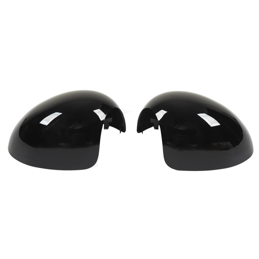 1pair Car Door Side Wing Mirror Cover 51162754913 Left Right Mirror Cover Replacement for Mini R55 R56