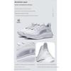 Li Ning Youth  Childrens Non-Slip Wear-Resistant Sports Casual Shoes Kids Sneakers Standard-White YKCT078-3