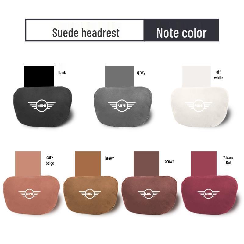BMW Mini Headrest & Lumbar Support Pillow - Neck Protection & Interior Decoration