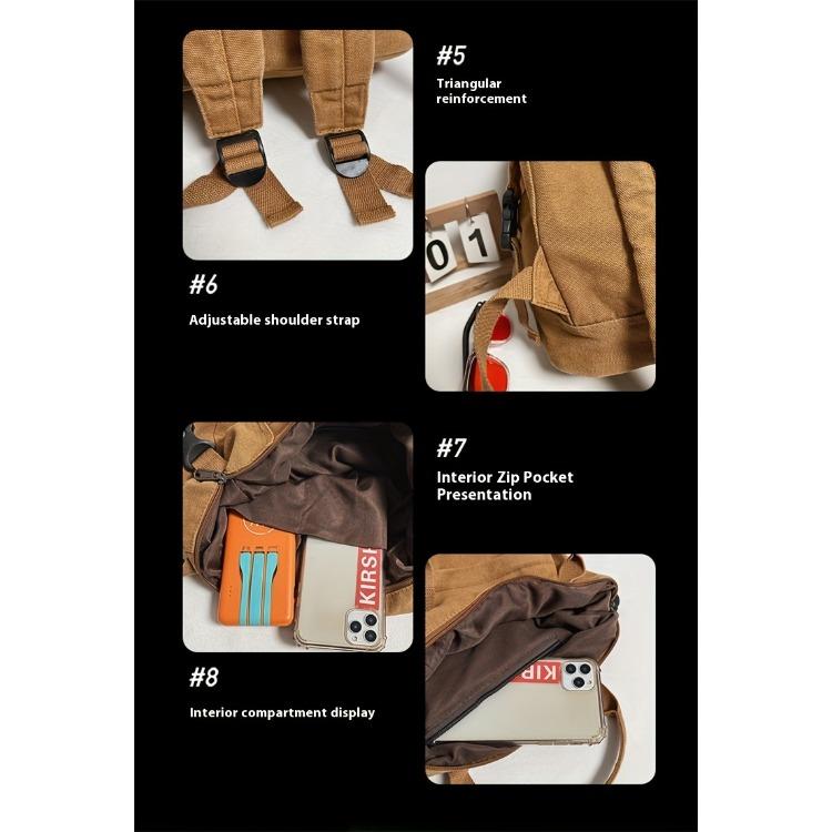 Rucsac Versatil Vintage Rucsac Mic de Călătorie