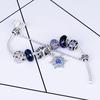 LUXY MOON Bracelet Christmas Star Snowflake Pendant Pumpkin Car Bead Bracelet Glass Beads