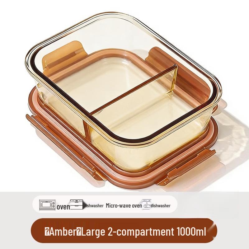 Ruhan Glass Divided Lunch Box Set