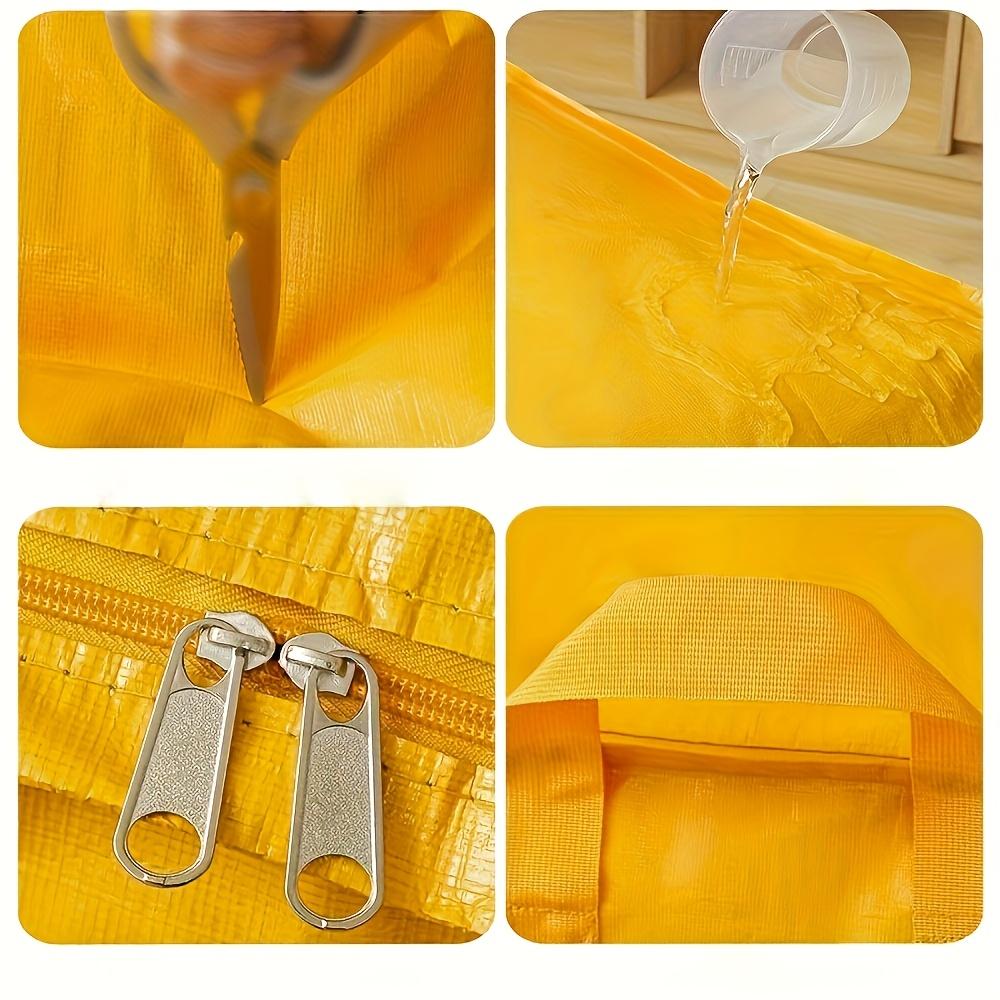 Extra-large Capacity Thickened Moving Bag with Reinforced Handles—heavy-duty Waterproof Storage and Organizing Bag, Foldable and Portable Design