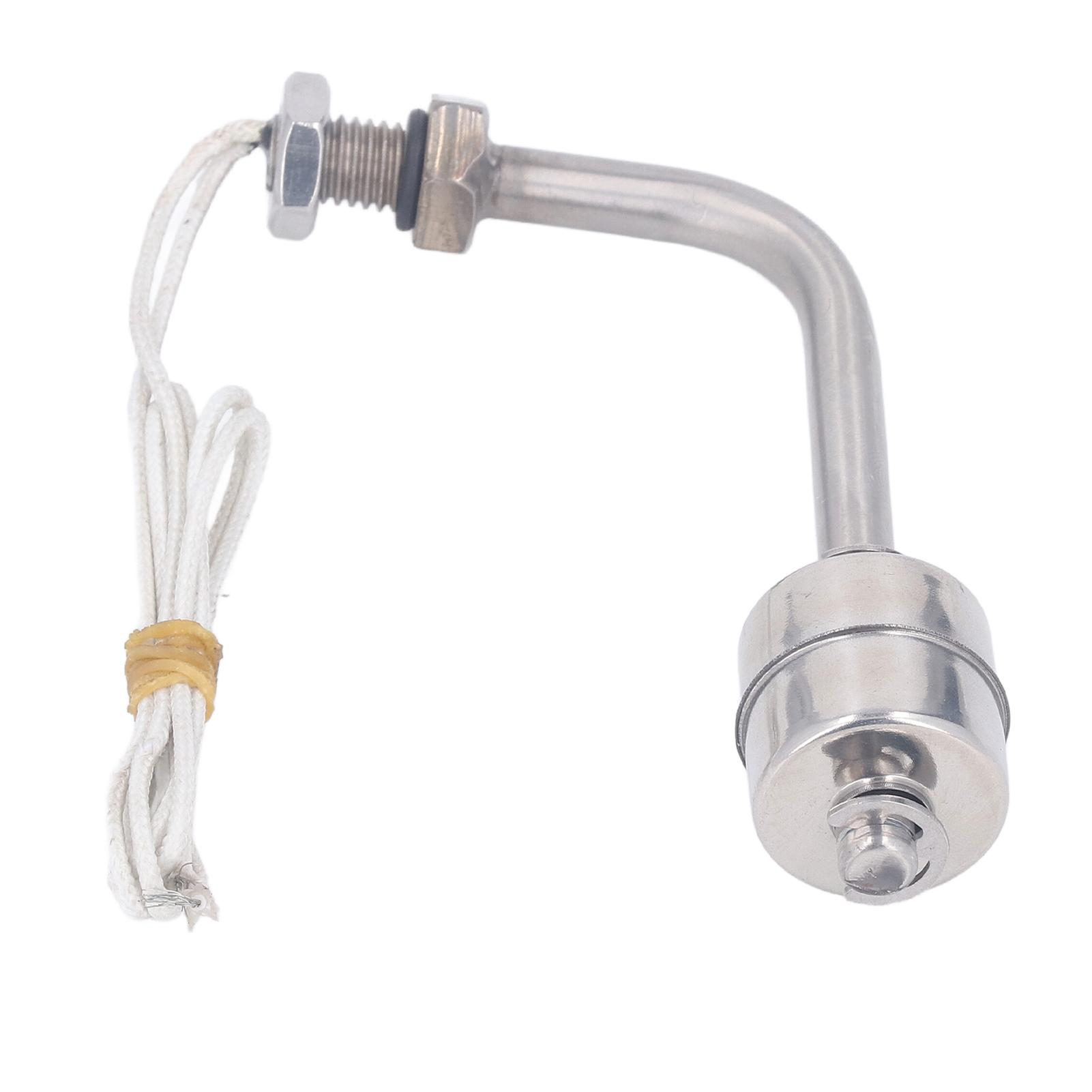 

Поплавковый датчик уровня жидкости 304 нержавеющая сталь Датчик уровня воды AC0‑220V 100L 10 мм ход