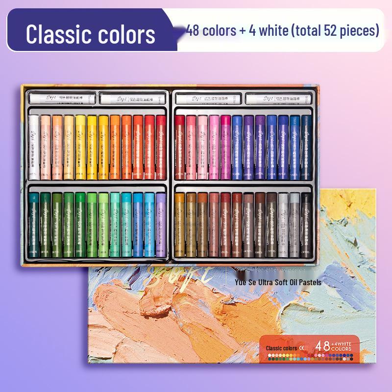 Super Soft Oil Pastels: Vibrant Colors, Safe & Odorless for Kids