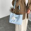 Trendy fashion bag temperament versatile large capacity shoulder bag new casual simple commuter armpit bag