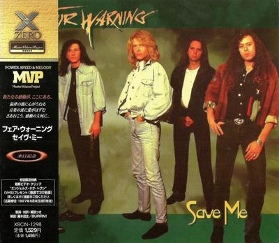 CD FAIR WARNING  Save Me XRCN1298 Zero Corporatio 1997 Japan ObiRock Used