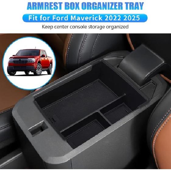 For Ford Maverick 2022 2023 2024 2025 Accessories Center Console Organizer Tray