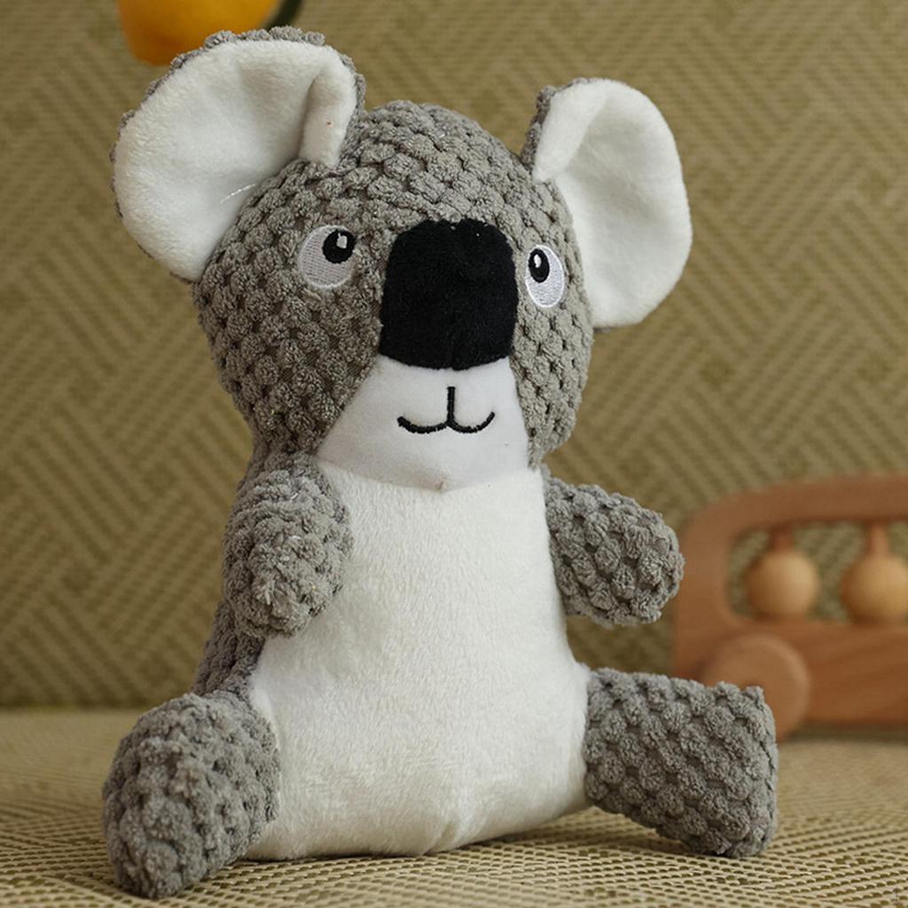 Lindo Juguete Squeaky de Animal para Perros Sonido Incorporado Protección de Muebles Mantener Activo Calmante Interactivo