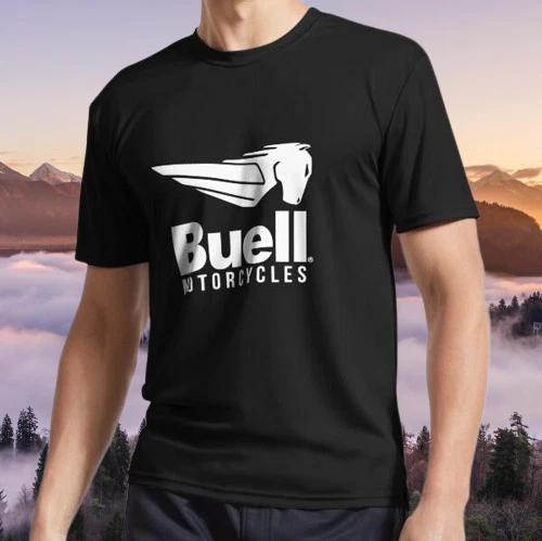 Buell Motorcycles Logo Active Logo TEE T-Shirt Funny American Size S to 5XL 3XL