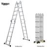 Multi-functional Aluminum Telescopic Ladder