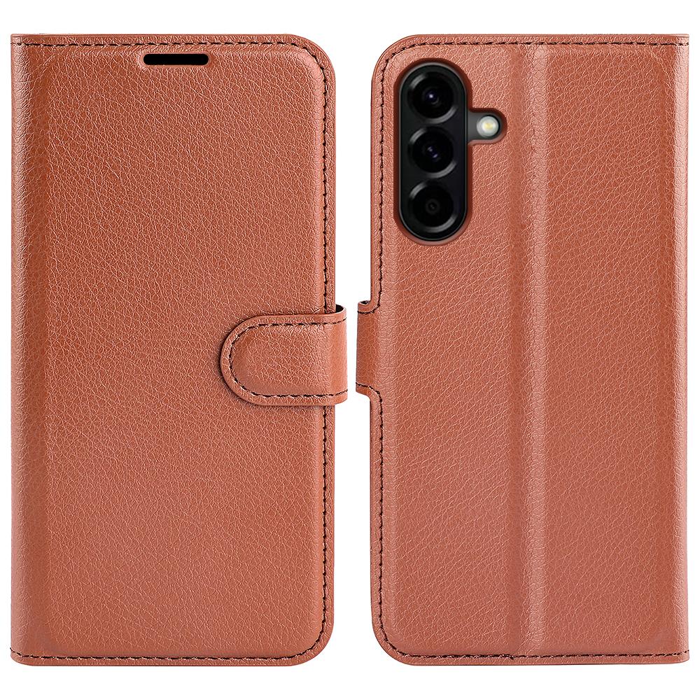For Samsung Galaxy A57 5G Case Wallet Stand Litchi Texture Shockproof Leather Phone Cover