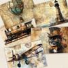 32pcs, Punk Steam Age Postcard, Mechanical, Birthday/Anniversary Gift, Collectible, Suitable for Gift Giving, Mailable.