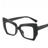 Cat Eye Anti Blue Light Glasses Women Trendy Polygonal Vintage Luxury Design Eyeglasses Ladies Fashion Irregular Square Eyewear