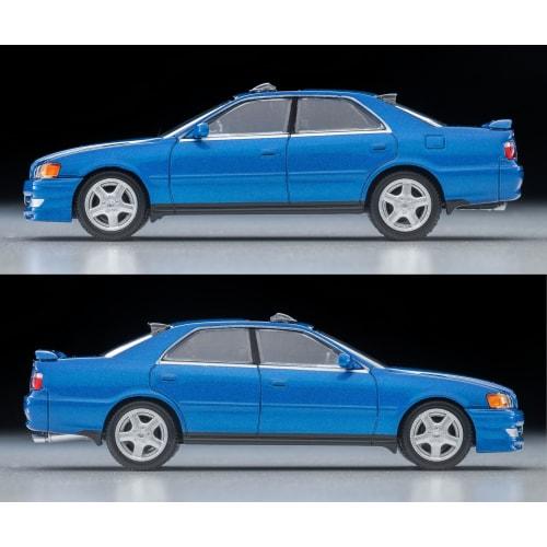 TOMYTEC Tomica Limited Vintage Neo 1/64 Scale LV-N224e Toyota Chaser 2.5 Tourer V (Blue) 1998 Model, Finished Model, 337164