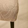 Thickened Waterproof Jacquard Leaf Chair Cover - Modern Elastic Design