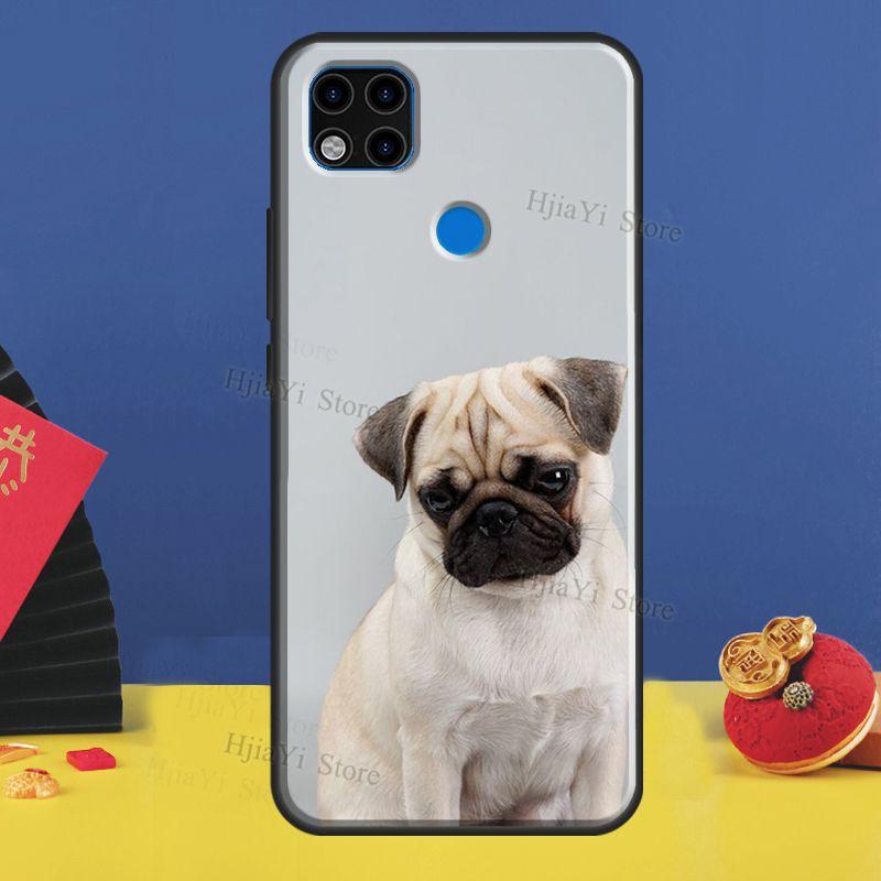 Cute Pug Dog Case For Xiaomi Redmi Note 11 Pro Note 10 Pro 9 8 7 9S 10S 11S Cover For Redmi 10 9A 9C 9T