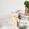 Toy Stuffed Animal Schoolbag Pendant Mini Plush Bear Plush Bear Toys Bear Plush Doll Bear Pendant