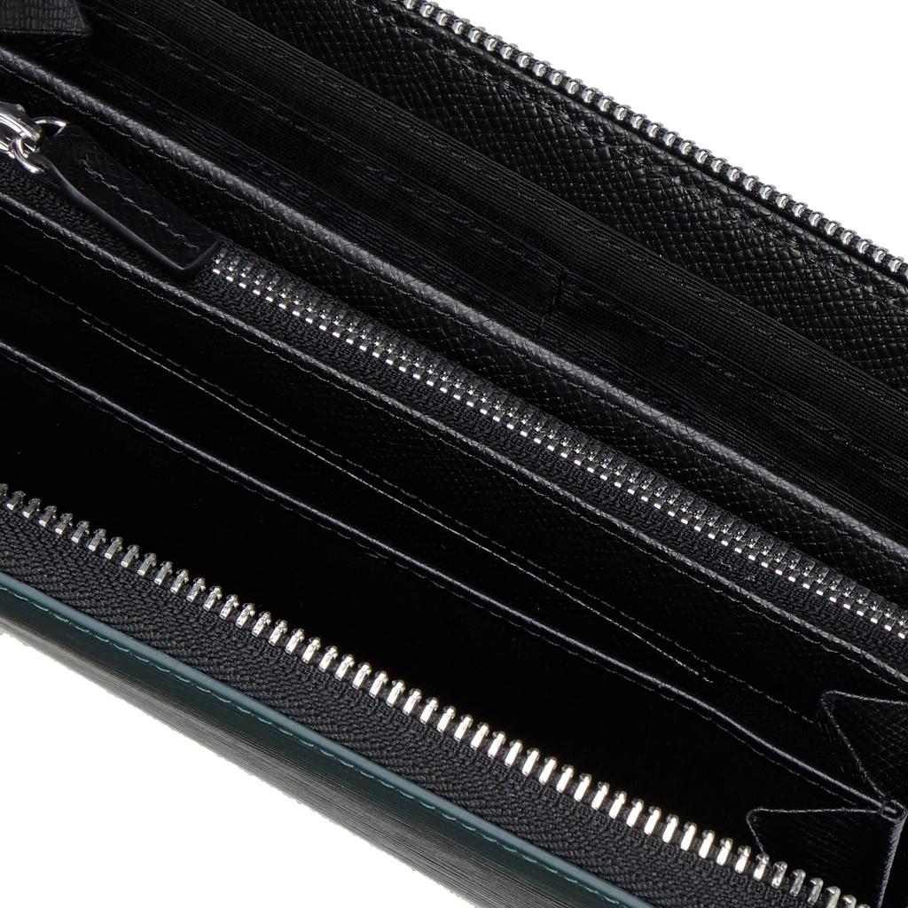 [LANVIN COLLECTION] RHEIN Men's Zip-Around Long Wallet