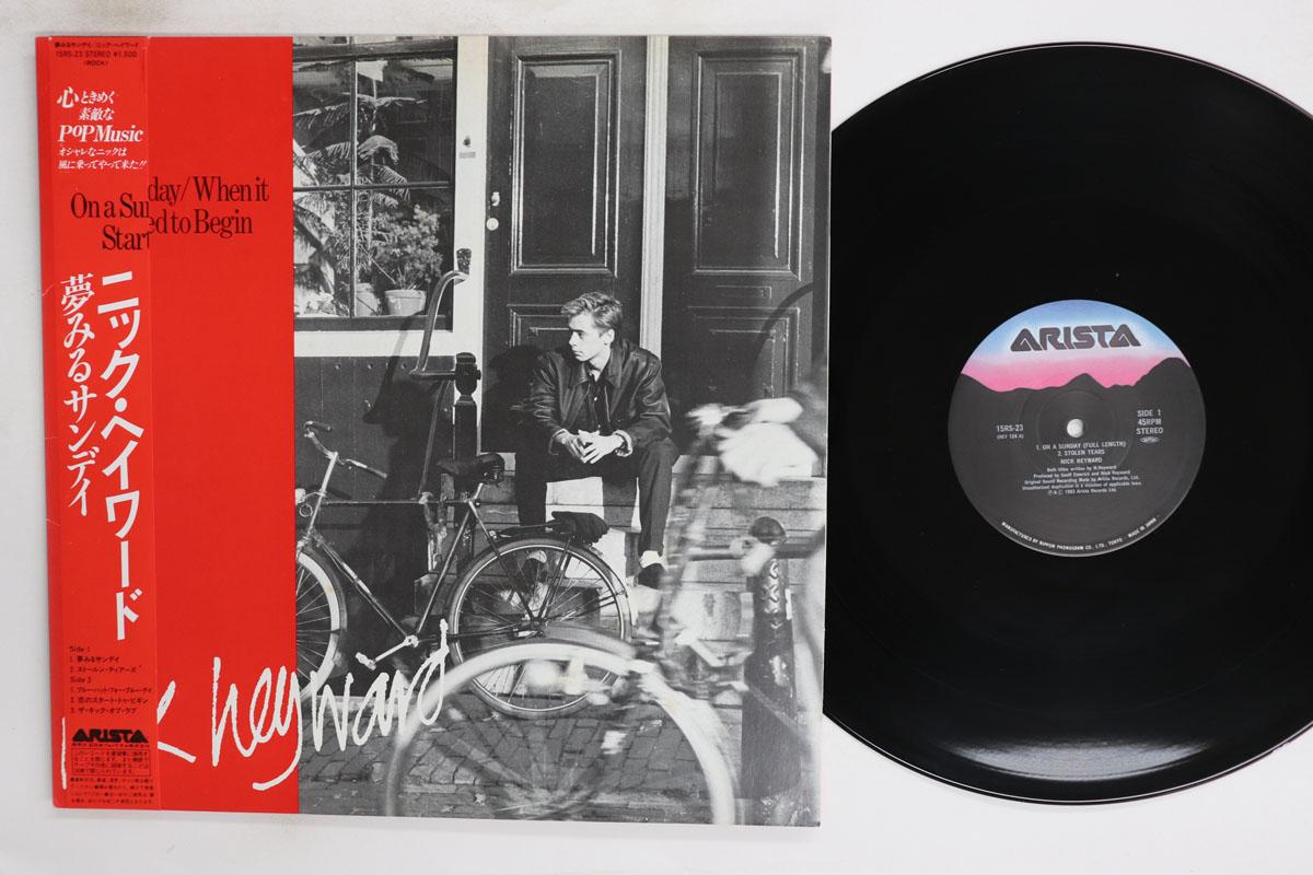 Пластинка 12 дюймов NICK HEYWARD On A Sunday When It Started To Be 15RS23 ARISTA 1983 Япония Obi Рок Б/у