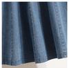 Women Loose Denim Skirts Spring Korean Fashion Medium Length Casual High Waist Skirt