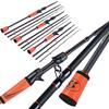 Fishing Rod Carbon Fiber  1.8m/2.1m Casting Fishing Rod  for Carp Fishing Tools Travel Fishing Rod