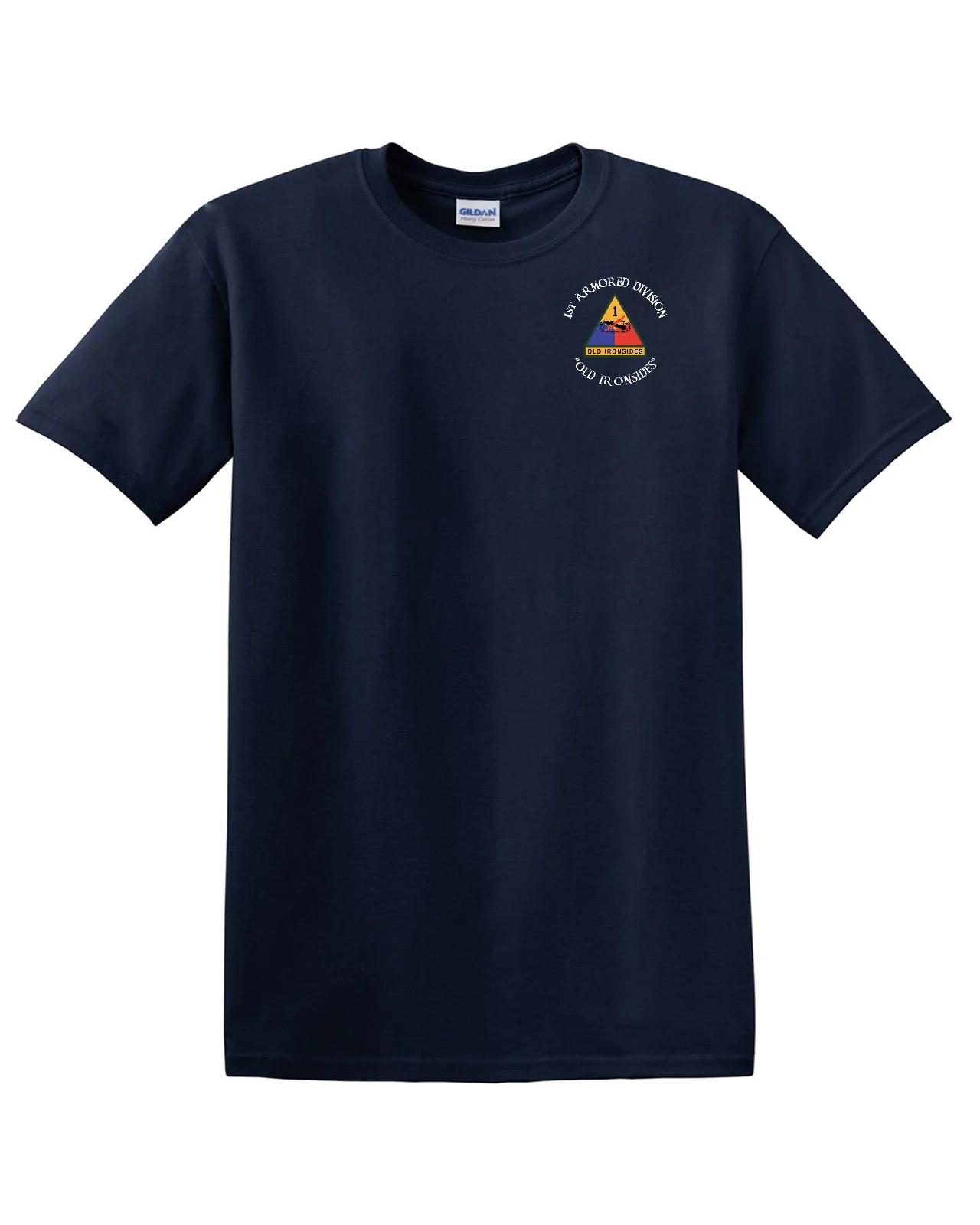 

1st Armored Division TShirt Summer Cotton ONeck Short Sleeve Mens T Shirt New 4XL